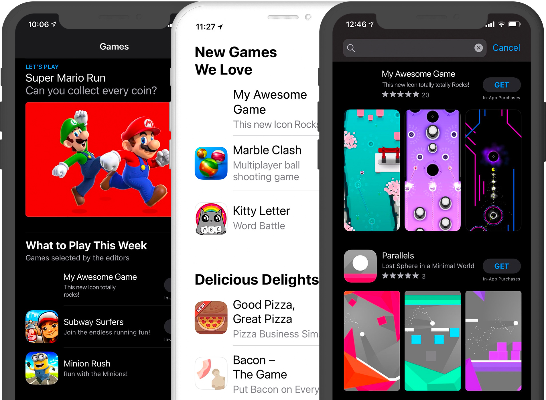 Apple Appstore Games